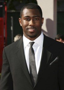 New York Jets football player Darrelle Revis arrives at the taping of the 2009 ESPY Awards in Los Angeles