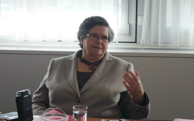 Ruth Dreifuss, ex presidenta de Suiza. Foto: Staff.