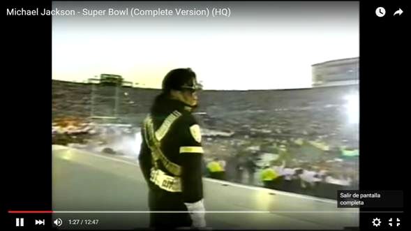 Video: Michael Jackson 1:40 minutos sin moverse.