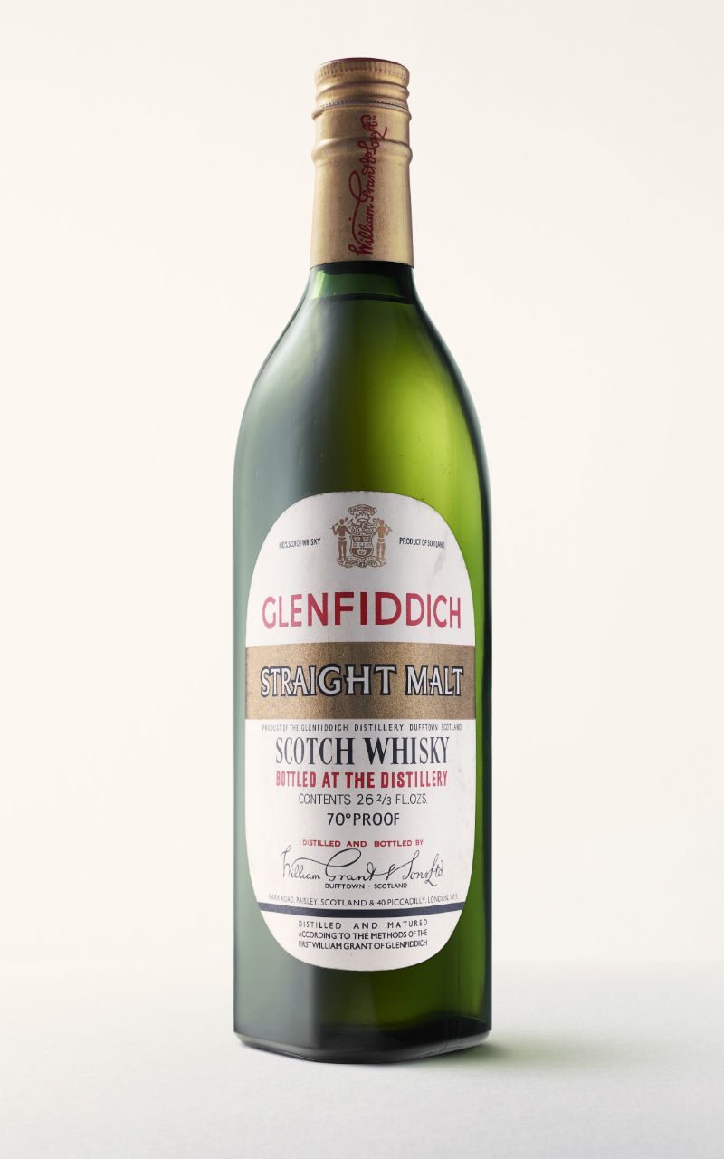 Glenfiddich, botella de 1963.
