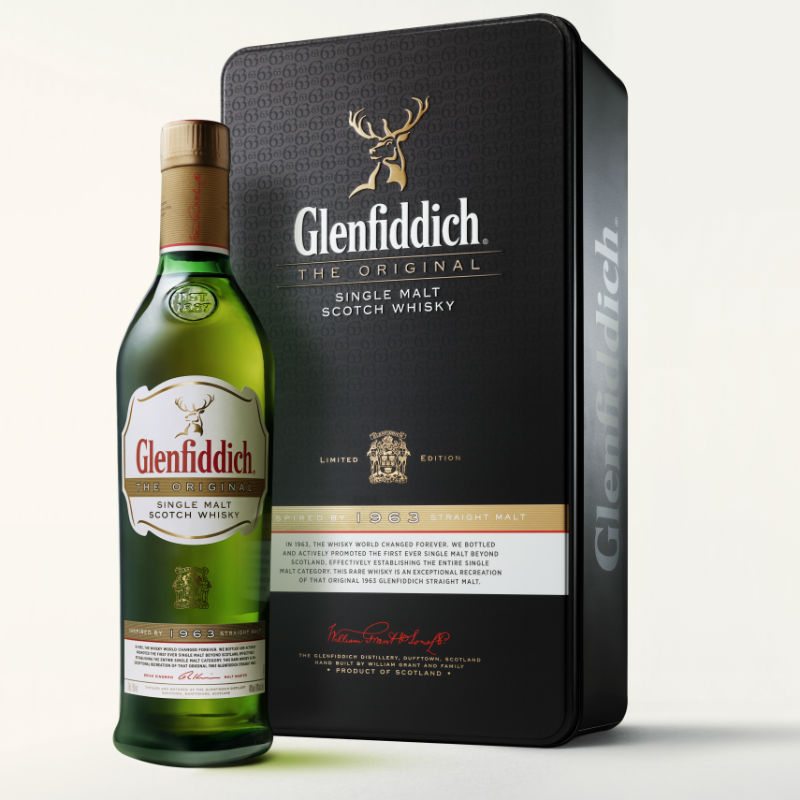 Glenfiddich The Original, presentación por edición limitada. 