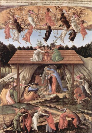 ‘Natividad mística’, 1500, Sandro Botticelli, National Gallery, Londres. (Foto: The National Gallery, London)