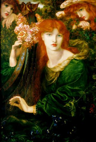 ‘La Ghirlandata’, 1873, Dante Gabriel Rossetti, Guidhall Art Gallery, Londres. (Foto: Guidhall Art Gallery 2015)