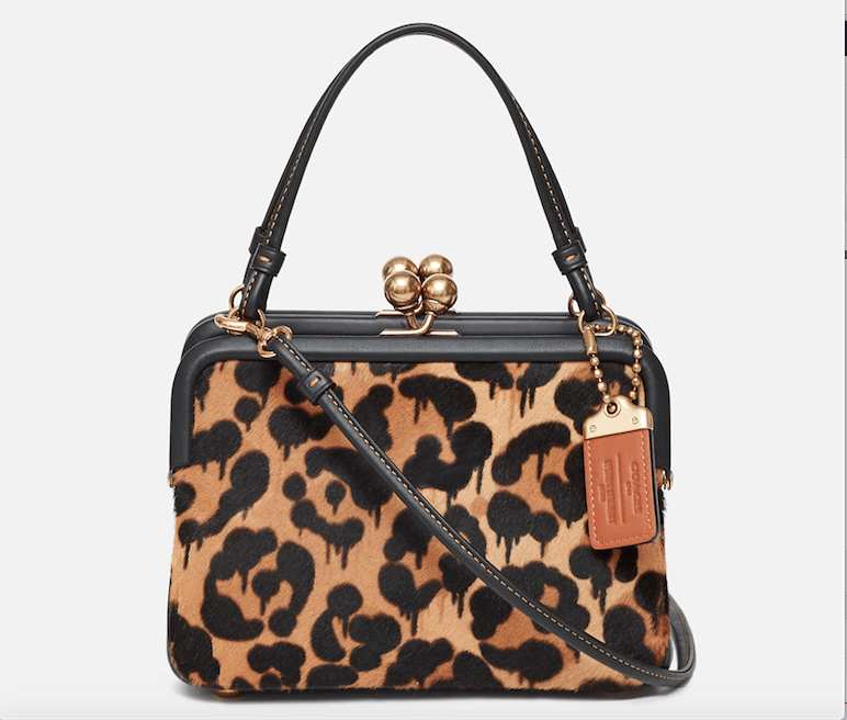 Coach 1941 x Opening Ceremony East West Haircalf Fame Bag Leopard
