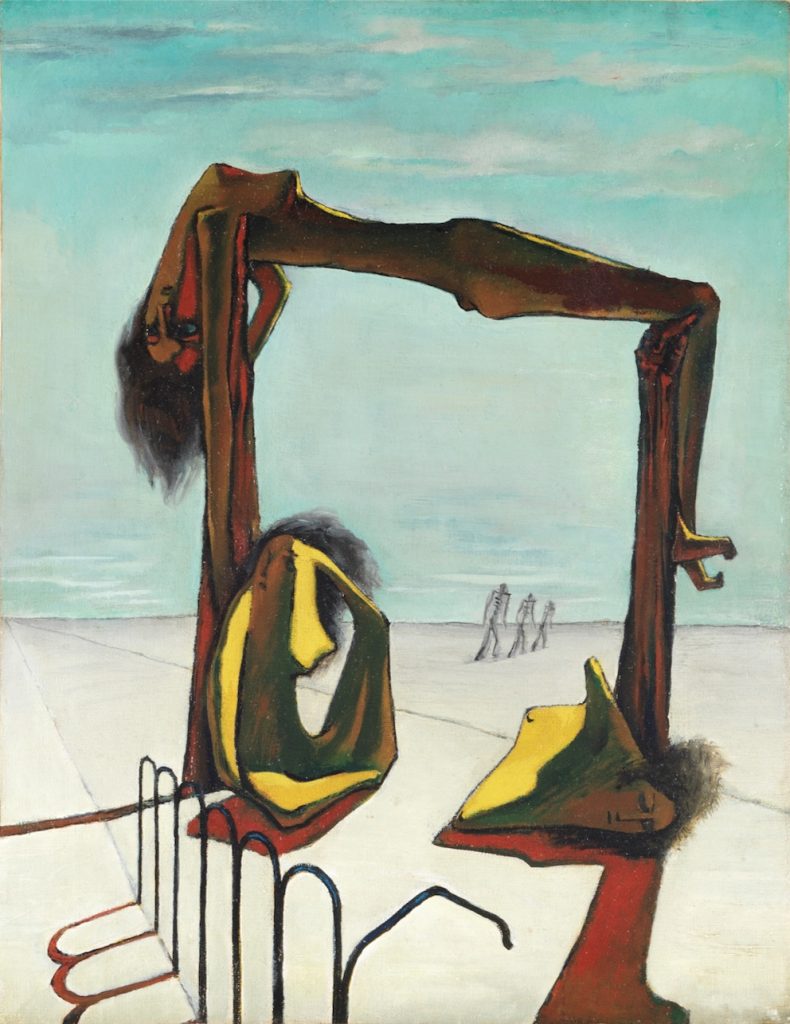 Pintura egipcia surrealista de 1939. 
