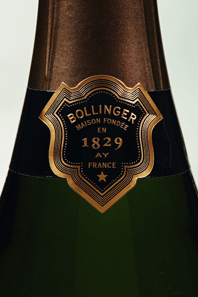 Etiqueta Bollinger R.D. 1988