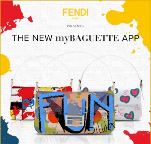4. My baguette app Fendi