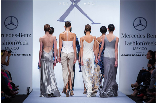 Foto: Mercedes Benz Fashion Week. CENTURION, colección primavera-verano 2015.