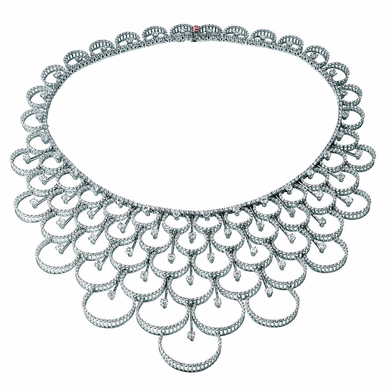 MASTER PIECE Damiani - Juliette - necklace in white gold with diamonds 20021410_