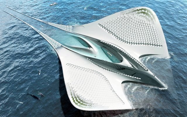 Jacques-Rougerie-Manta-Ray-Floating-City-4