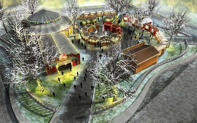 Este año se inauguró la primera edición del bazar navideño en Leicester Square.